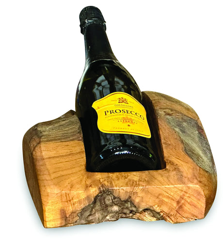 Driftwood wine holder single