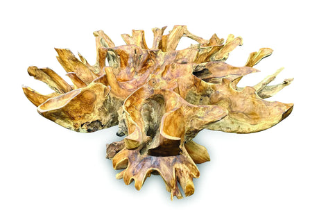 Lombok Round Dining Table With Glass 180 cm