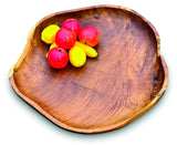 Wooden Rustic Table Bowl Giant 60cm