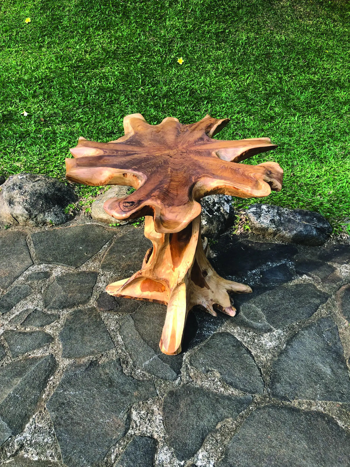 LOMBOK MUSHROOM SIDE TABLE 60 X H60CM