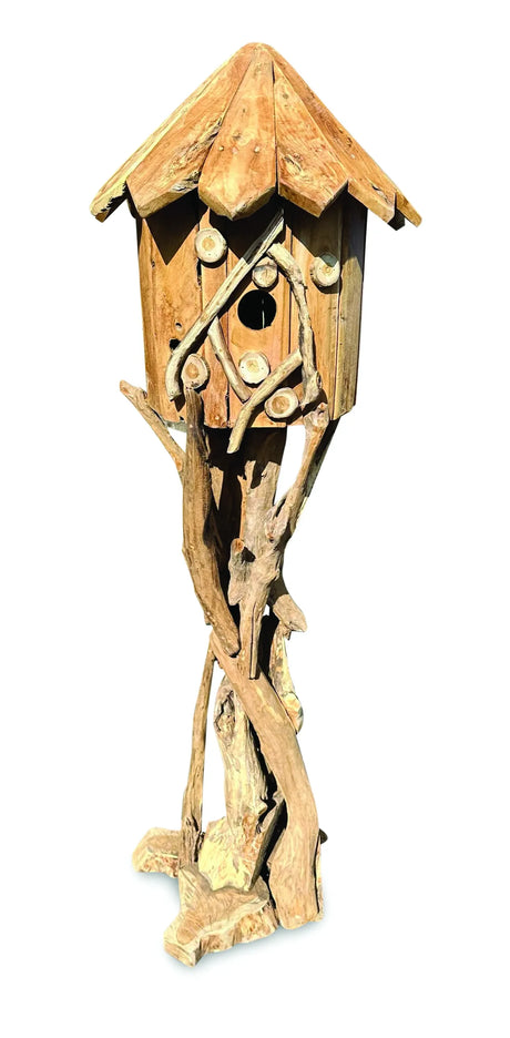 Giant Java Bird House On Stand 200cm