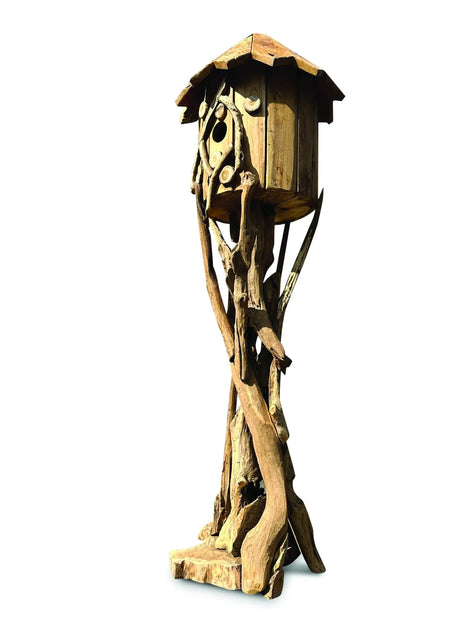 Giant Java Bird House On Stand 200cm