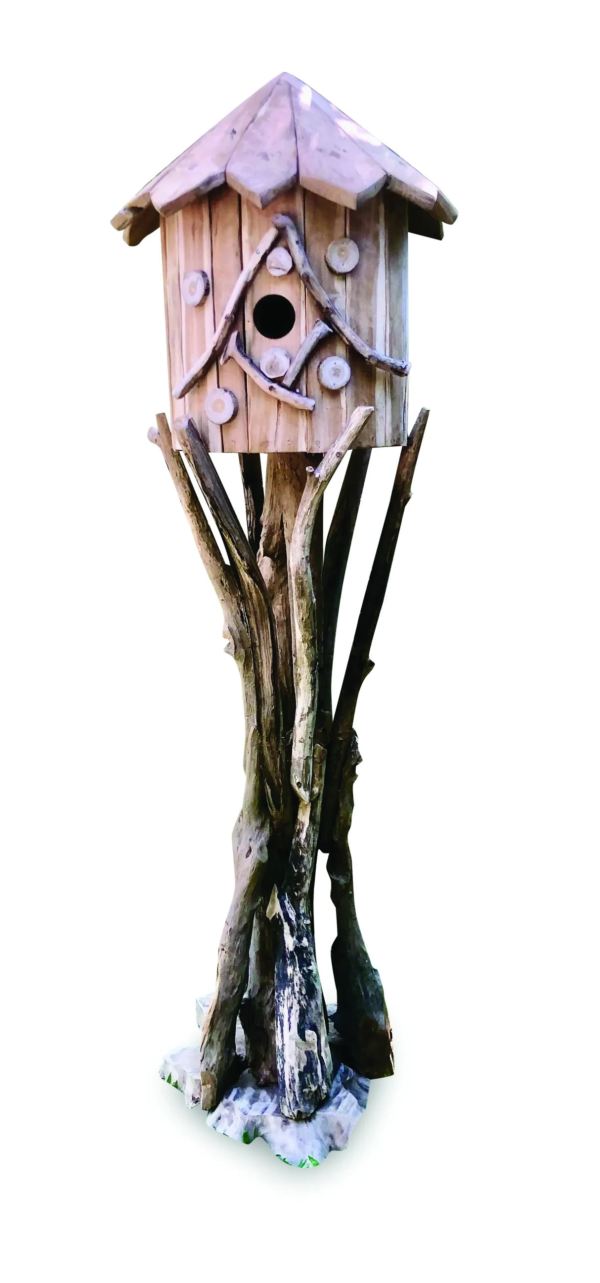 Giant Java Bird House On Stand 200cm