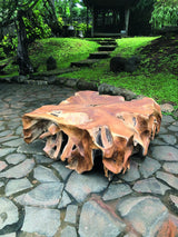 Square 1 metre Lombok Solid Coffee Table