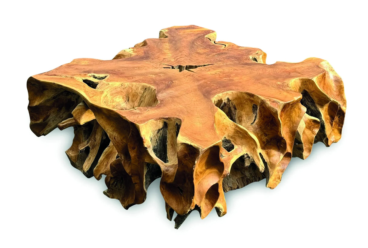 Square 1 metre Lombok Solid Coffee Table