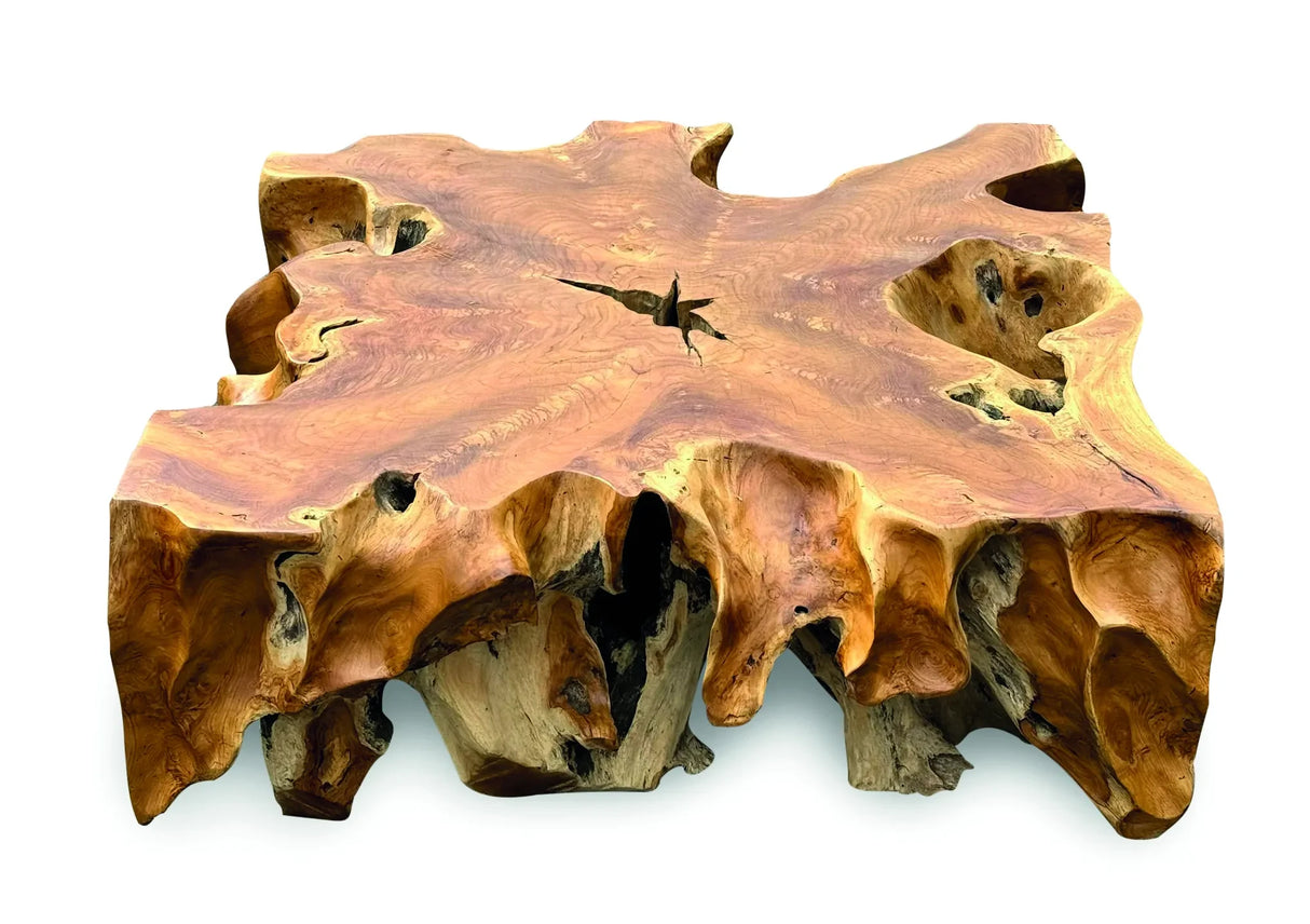 Square 1 metre Lombok Solid Coffee Table