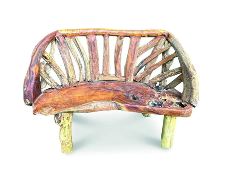 Teak Driftwood Garden Bench 130 cm