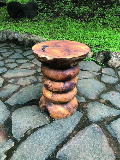 Teak Babybel Lamp Table