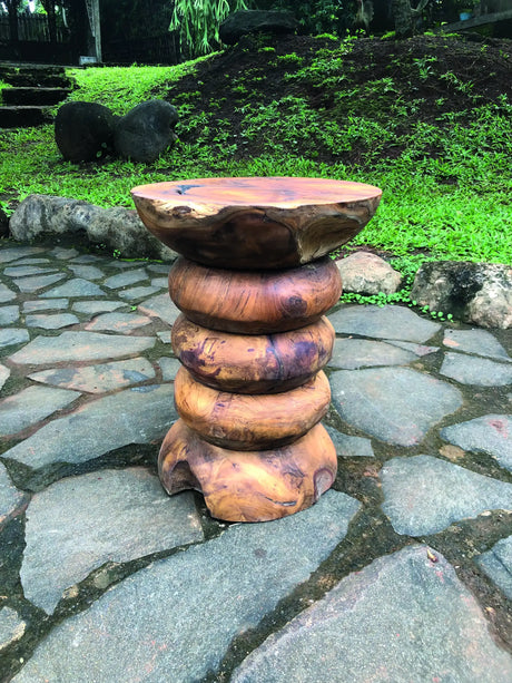 Teak Babybel Lamp Table