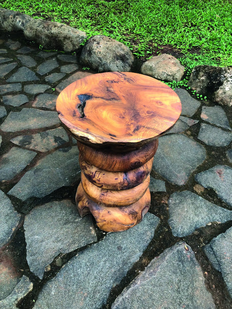 Teak Babybel Lamp Table