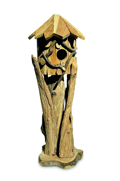 Mini Java Bird House on Stand 100 cm