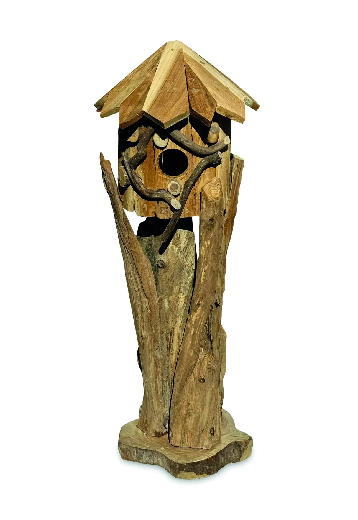 Mini Java Bird House on Stand 100 cm