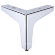 Corner Legs - Chrome Finish H135mm_L130mm