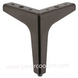 Corner Legs - Black Chrome Finish H155mm_L130mm