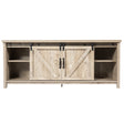 Wooden TV Stand for 65 Television with 2 Cabinets