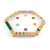 Wooden Balance Beam Set with Stepping Stones for 3+ Toddlers