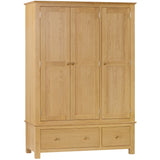 Triple Robe with 2 Drawers