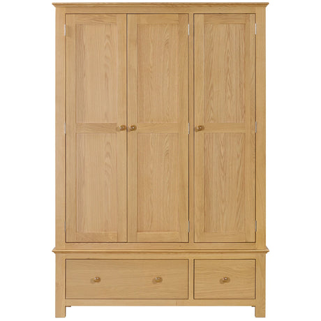 Triple Robe with 2 Drawers