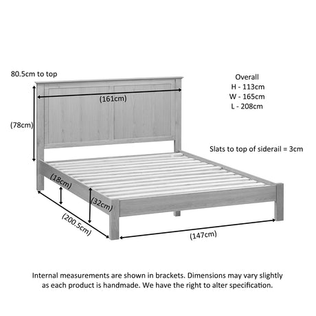 5' Panel Bed