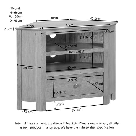 Corner TV Unit