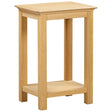 Tall Lamp Table with Shelf
