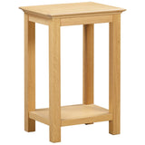 Tall Lamp Table with Shelf