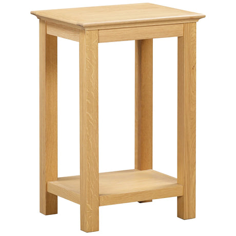 Tall Lamp Table with Shelf