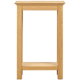 Tall Lamp Table with Shelf