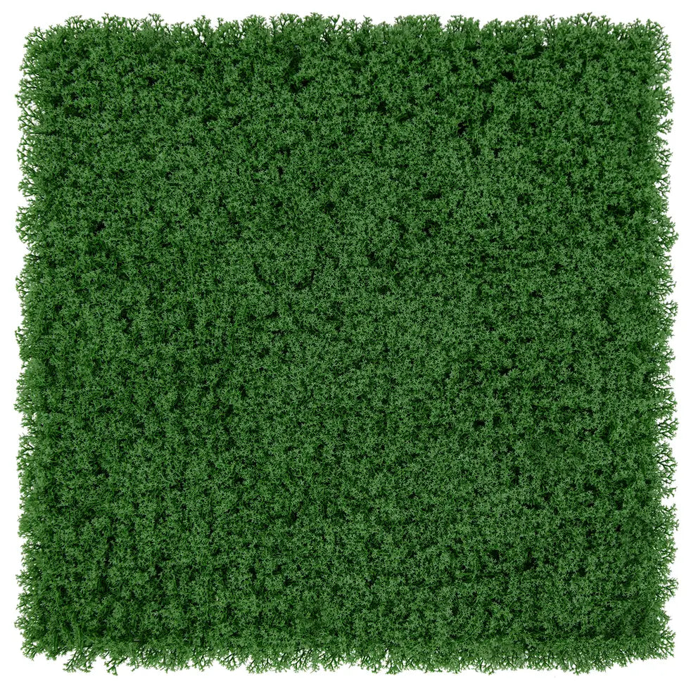 12 Pieces 20 x 20 inches Artificial Grass Wall Panels for Garden Yard Balcony-Green