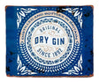 Metal Sign Plaque - Dry Gin Bar