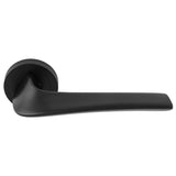 MASTER LEVER ON CONCEALED FIX ROUND ROSE NER (MATT BLACK) - Matt Black - PAIR