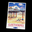 Vintage Metal Sign - British Railways Retro Advertising, Cleethorpes