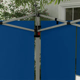 Outsunny Set of 2 Gazebo Side Panels - Blue