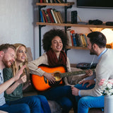 Classic Acoustic Guitar with Multiple Accessories
