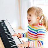 Portable Electric Piano with Full Size Keys and Music Stand