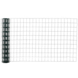 PawHut 1M x 10M Chicken Wire Mesh Roll Rabbit Poultry Animal Fence PVC Coated Steel Metal Garden Netting Fencing