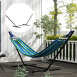 Outsunny 3.6m Extra-long Universal Hammock Stand Metal Frame Garden Camping Picnic Outdoor Patio Replacement  Stand Only