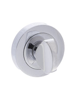 Mediterranean WC Turn and Release on Round Rose - Polished Chrome - Each