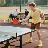 SPORTNOW Portable Table Tennis Set with Four Rackets, Eight Balls, Storage Case