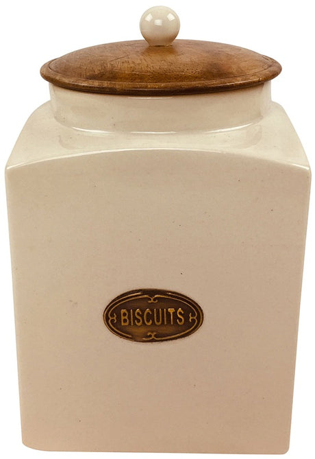 Ceramic Biscuit Jar