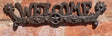 Rustic Cast Iron Decorative Welcome Sign