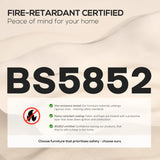 HOMCOM 150 Reclining Vintage Armchair, with footrest - Brown