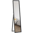 HOMCOM Glitter Frame Full-Length Mirror - Black