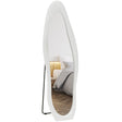 HOMCOM Wavy Velvet-Feel Full Length Mirror - White