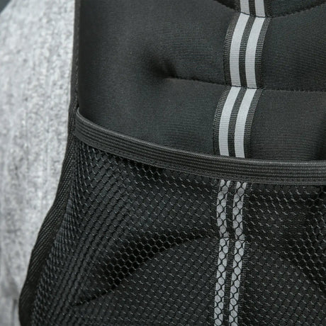 HOMCOM 5KG Weighted Vest, Running Weight Vest with Adjustable Strap, Convenient Pocket and Reflective Strips for Men and Women