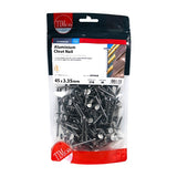 0.25kg - TIMCO Clout Nails Aluminium - 45 x 3.35