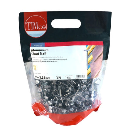 TIMCO Clout Nails Aluminium - 45 x 3.35