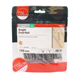 0.5kg - TIMCO Oval Nails Bright - 100mm