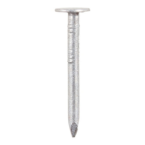 0.5kg - TIMCO Clout Nails Galvanised - 25 x 2.65