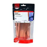 100 x TIMCO Slate Straps Copper - 150 x 13